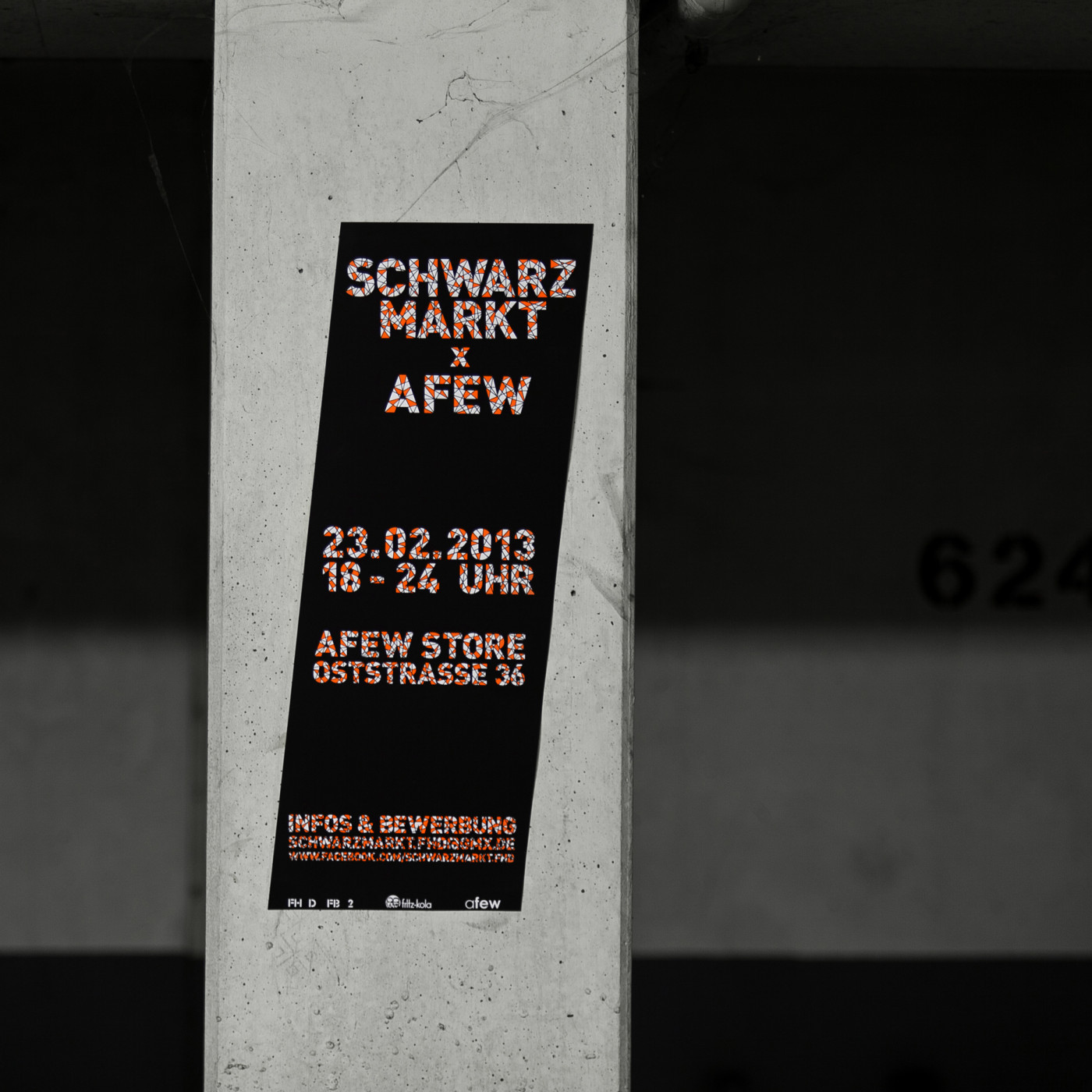 Plakatgestaltung Schwarzmarkt x Afew (1)