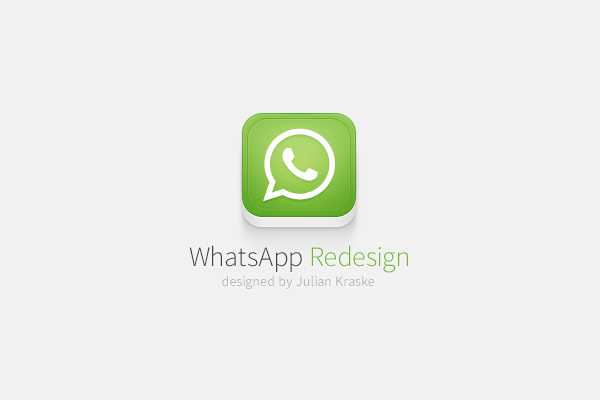 WhatsApp – Redesign Concept ()