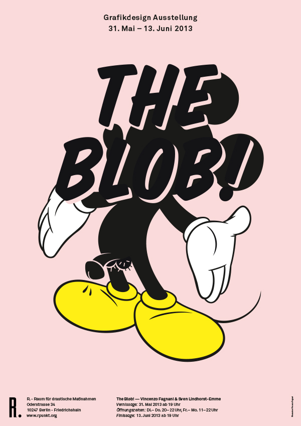 »The Blob!« Grafikdesign Ausstellung ()