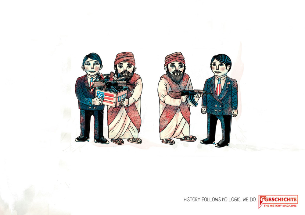 Illustrationen für History Campaign »G/Geschichte«