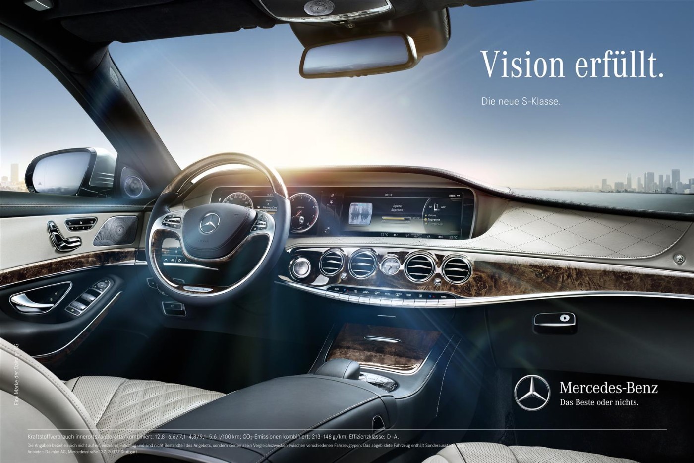 360 Grad Kampagne Zur Markteinfuhrung Der Neuen S Klasse