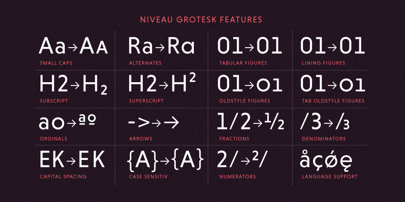 Niveau Grotesk (4)