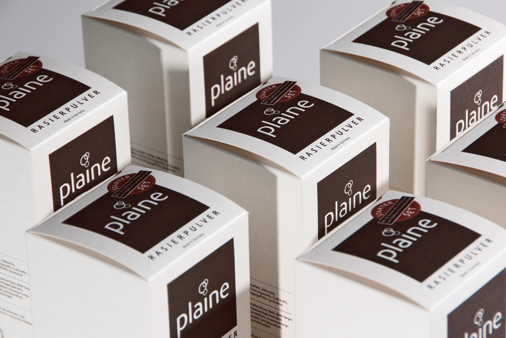 Plaine – Das erste Rasierpulver der Welt ()