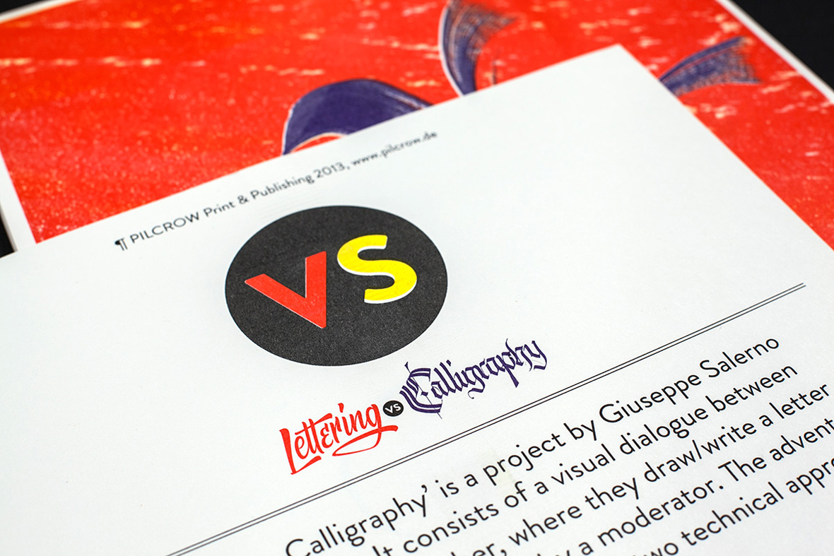 Lettering »VS« Calligraphy (2)