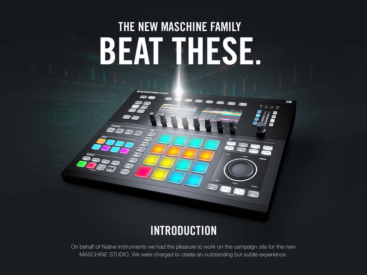 Beat these – The New Maschine Family ()