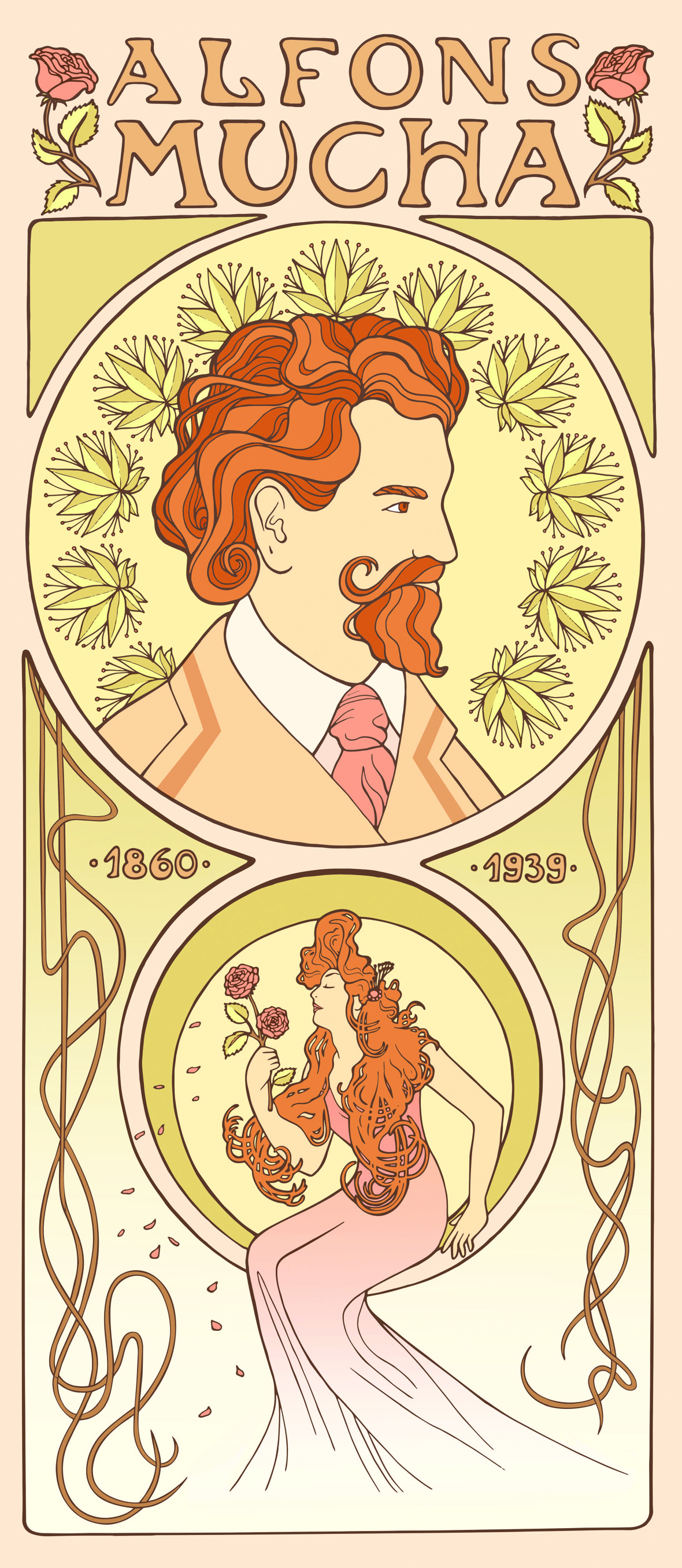 Hommage an Alfons Mucha ()
