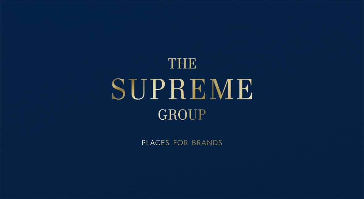 Corporate Design für  „The Supreme Group” ()