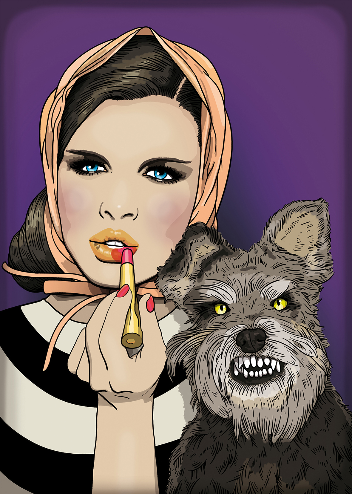“Revenge” for illustrationfriday.com ()