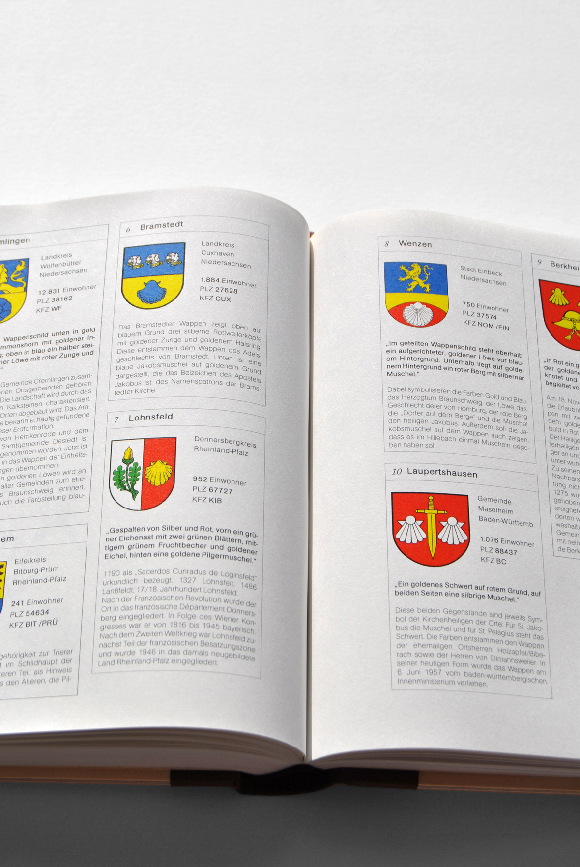 Kommunale Heraldik / Stadt- und Ortswappen (18)