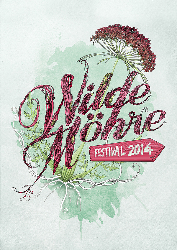 Wilde Möhre Festival Plakat ()
