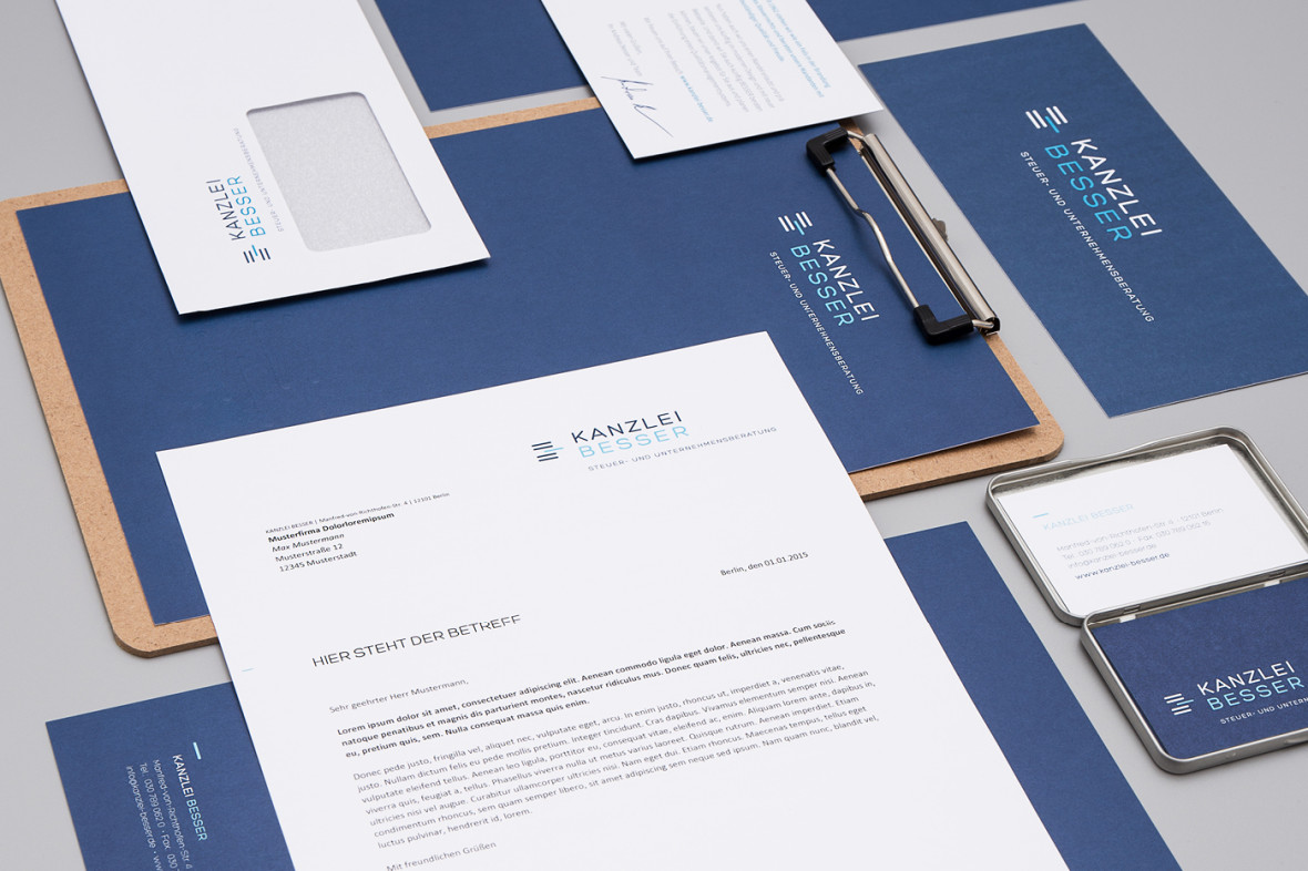 Corporate Design: Kanzlei Besser (1)