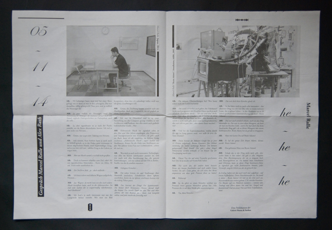 Galerie Huren & Soehne – Galeriezeitung Ausgabe Nr. 1 (12)