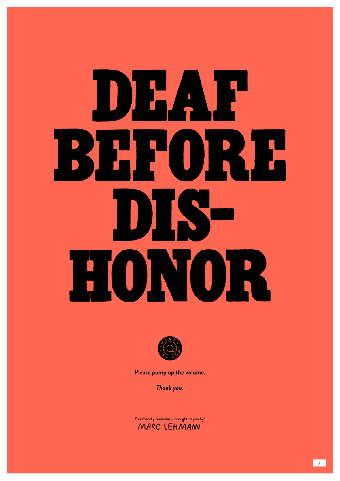 DEAF BEFORE DISHONOR ()