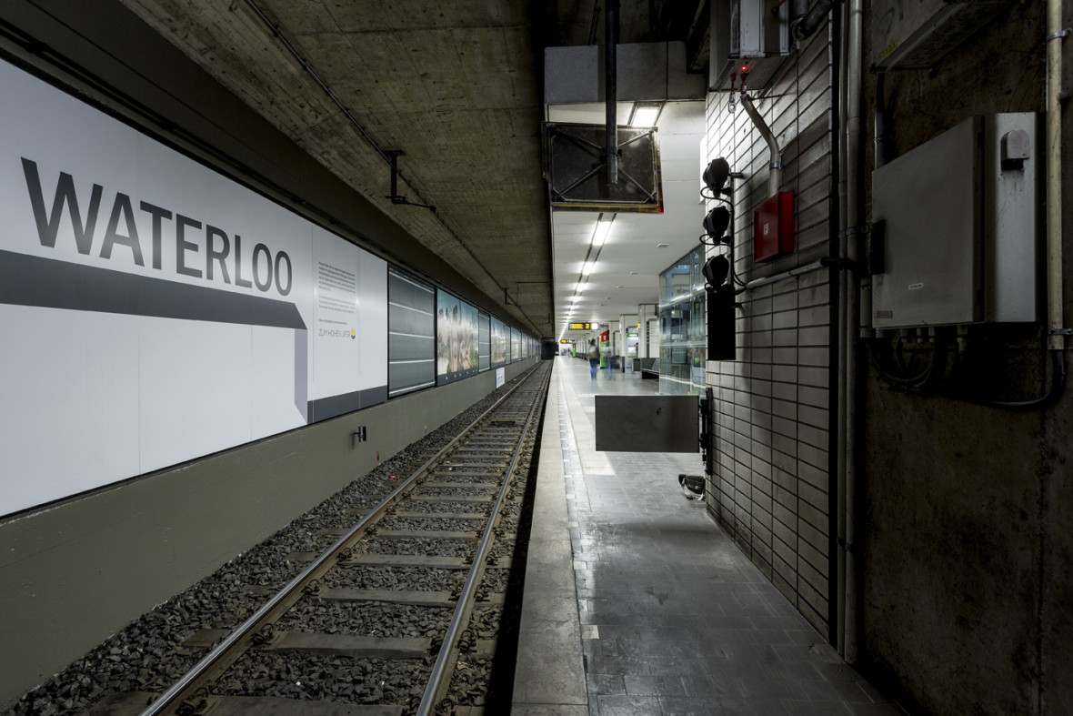 Umgestaltung U-Bahn-Station Waterloo Hannover (1)