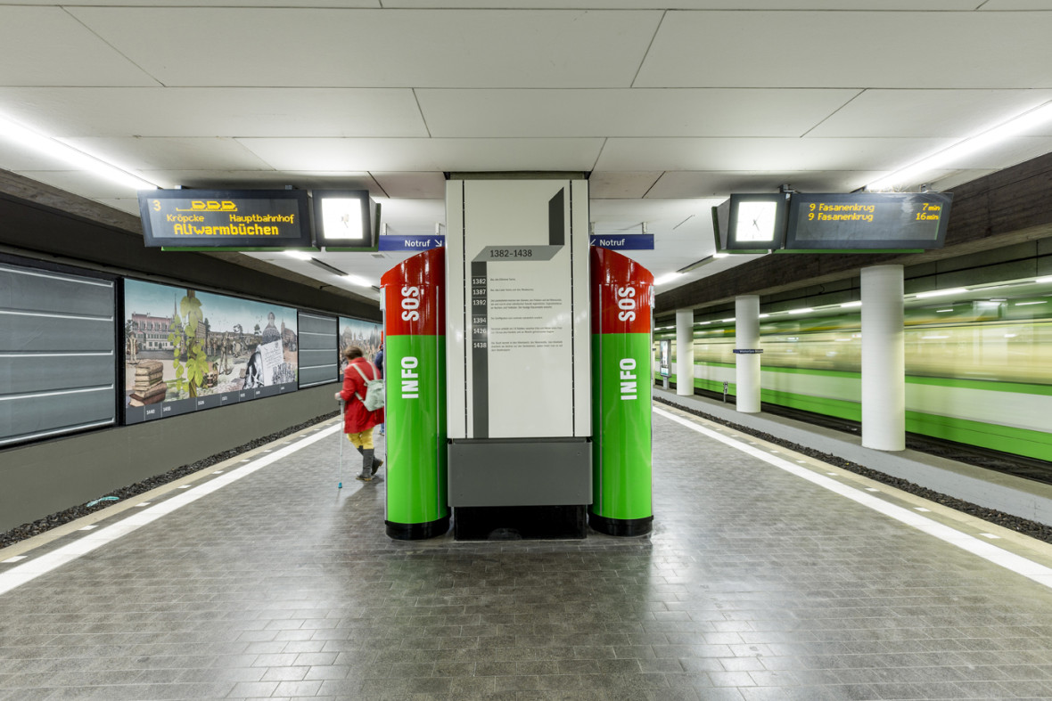 Umgestaltung U-Bahn-Station Waterloo Hannover (5)