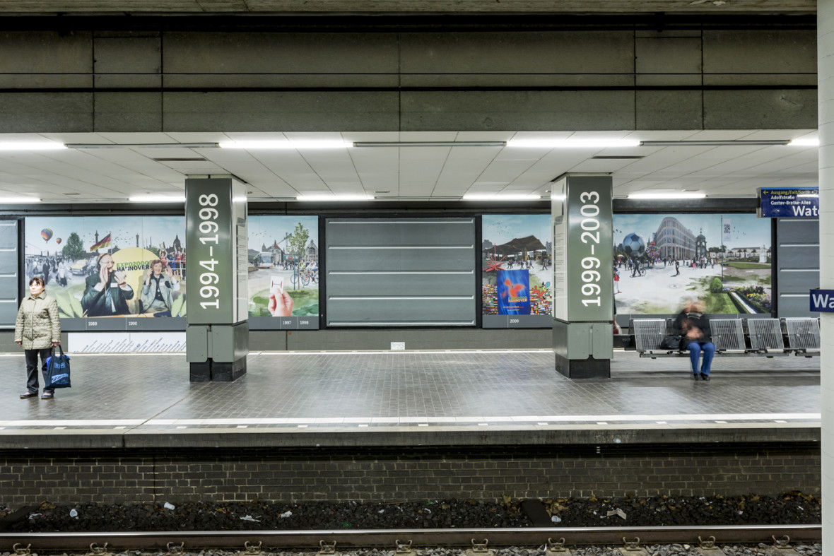 Umgestaltung U-Bahn-Station Waterloo Hannover (6)