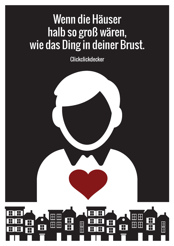 Clickclickdecker – Bandposter ()
