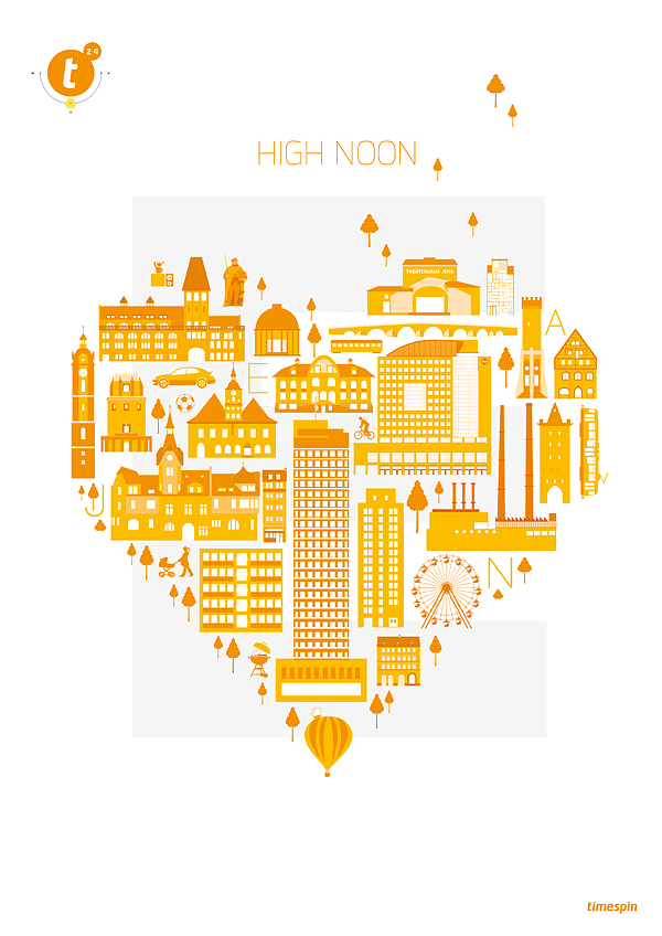 Stadtplakat für Jena ()
