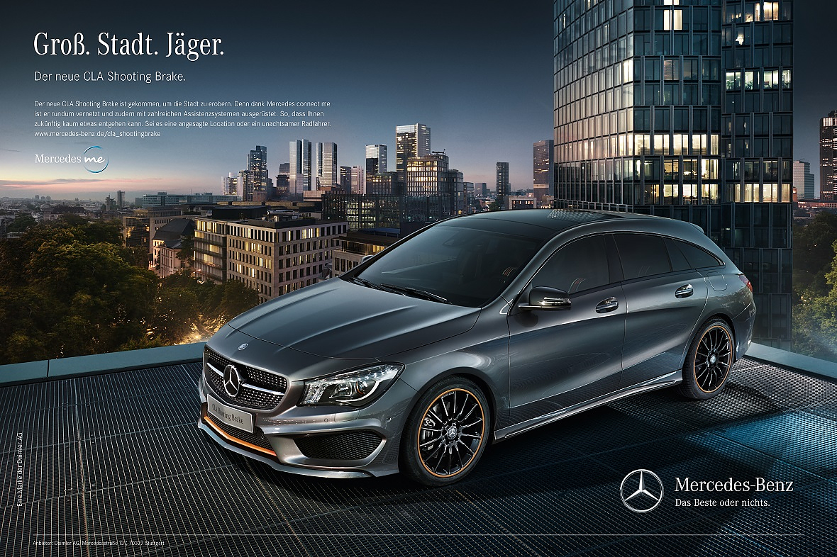 Groß. Stadt. Jäger. Mercedes-Benz CLA Shooting Brake (2)