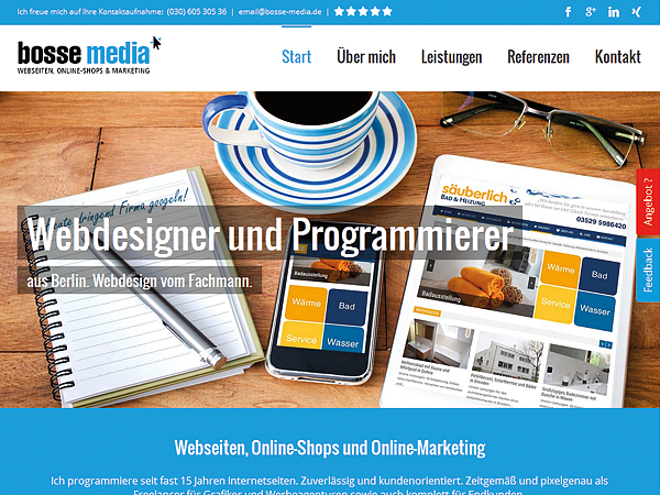 Webdesign Marco Bosse: Webdeisgn, Responsive, WordPress, Programmierung ()