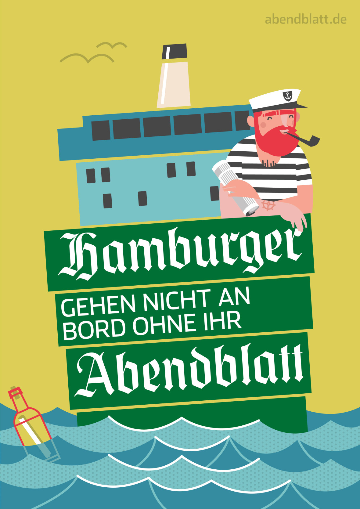 Hamburger Abendblatt Illustrations-Kampagne (1)