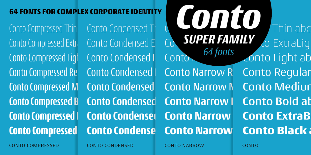 Conto Super Family – 64 Fonts (1)