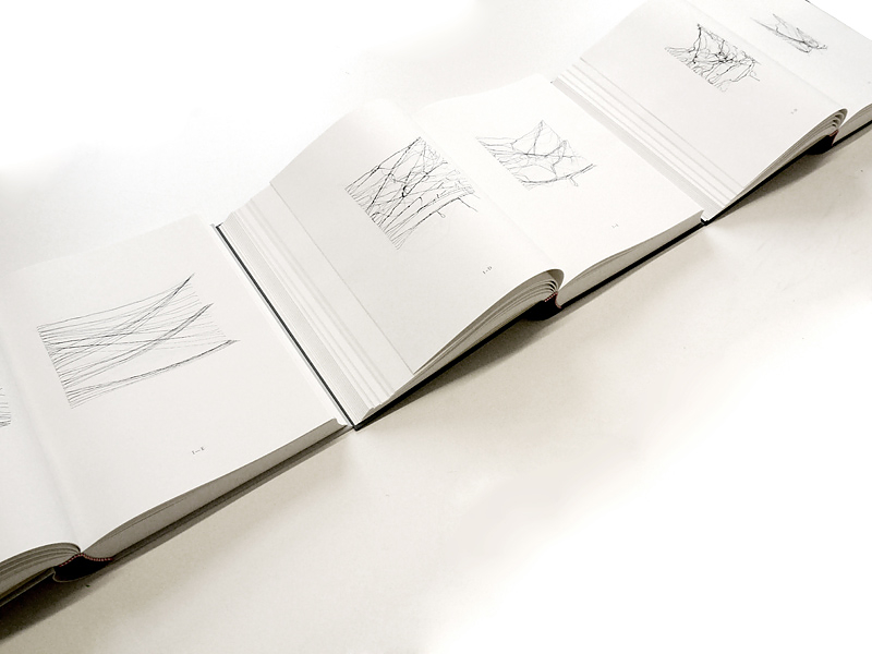 Aneinander – Anwendung eines Fadenprinzips auf den Leerraum zwischen Buchstaben (8)