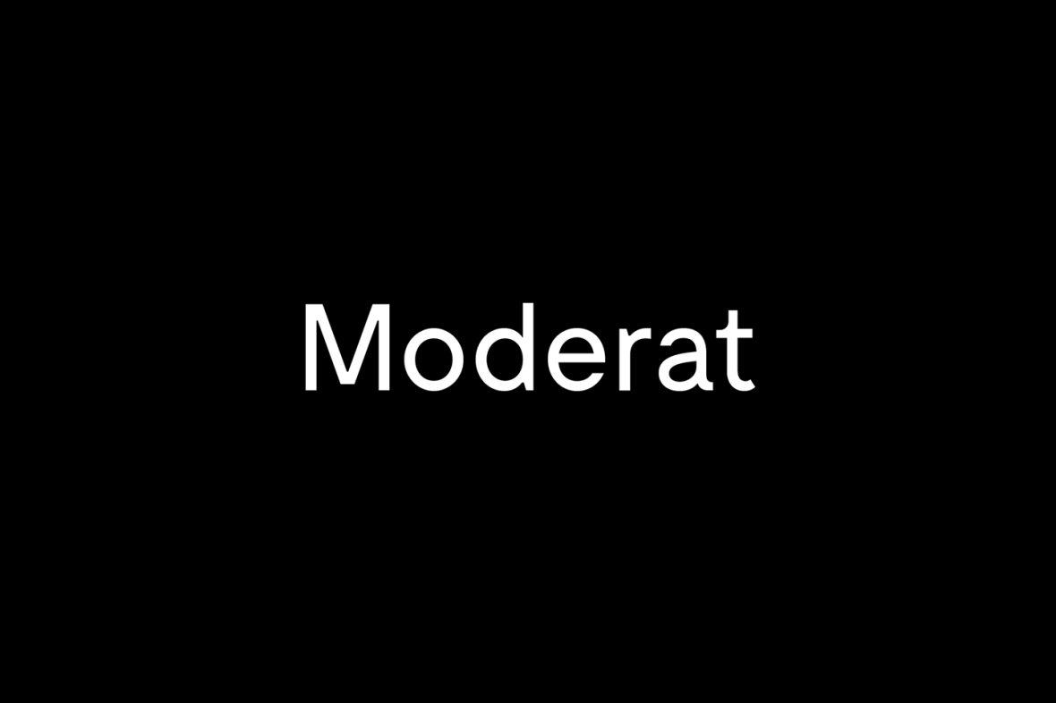 Moderat Typeface ()