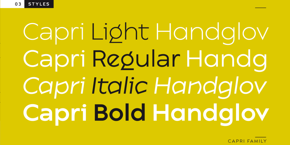 Capri Typeface (2)