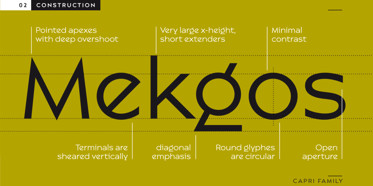 Capri Typeface (1)