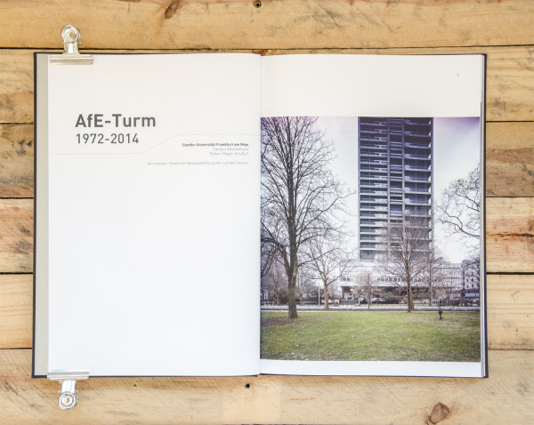 Der AfE-Turm. Fotografien von Christian Engels und Per Schorn (2)
