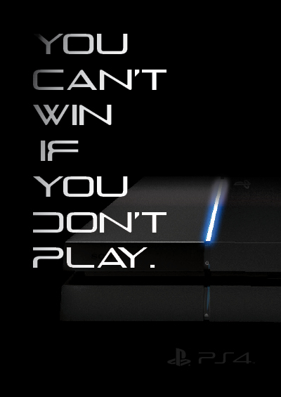 you can’t win if you don’t play ()
