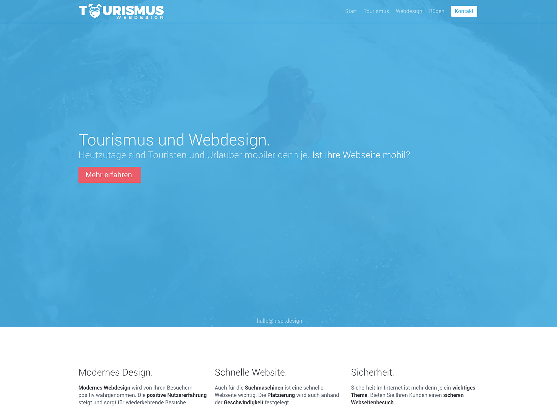 Tourismus Webdesign ()
