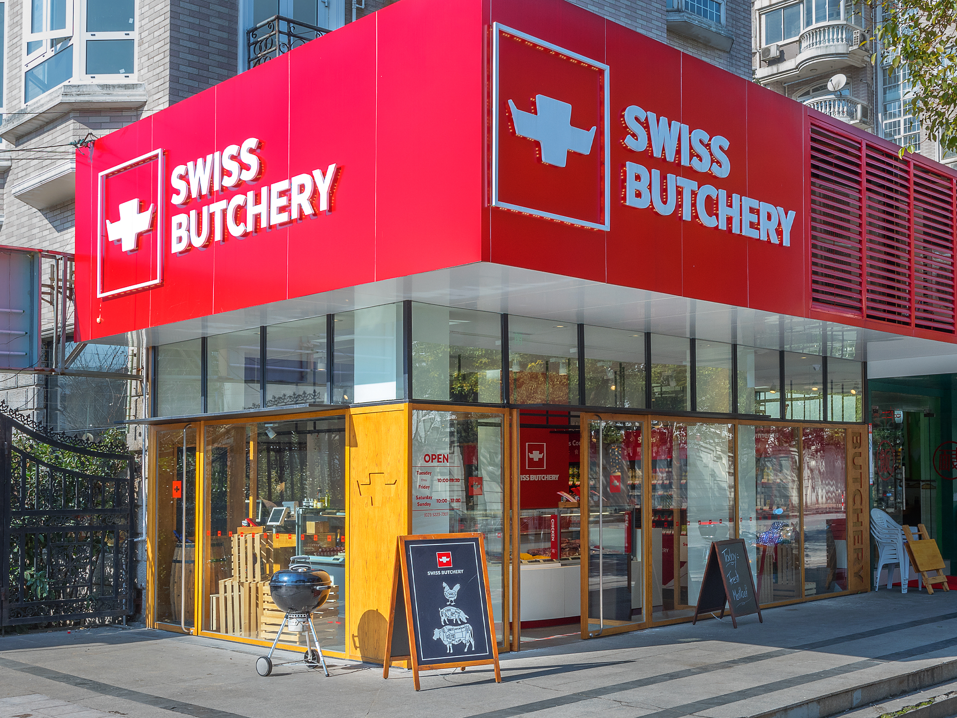 Corporate Design für die Swiss Butchery in Shanghai (1)