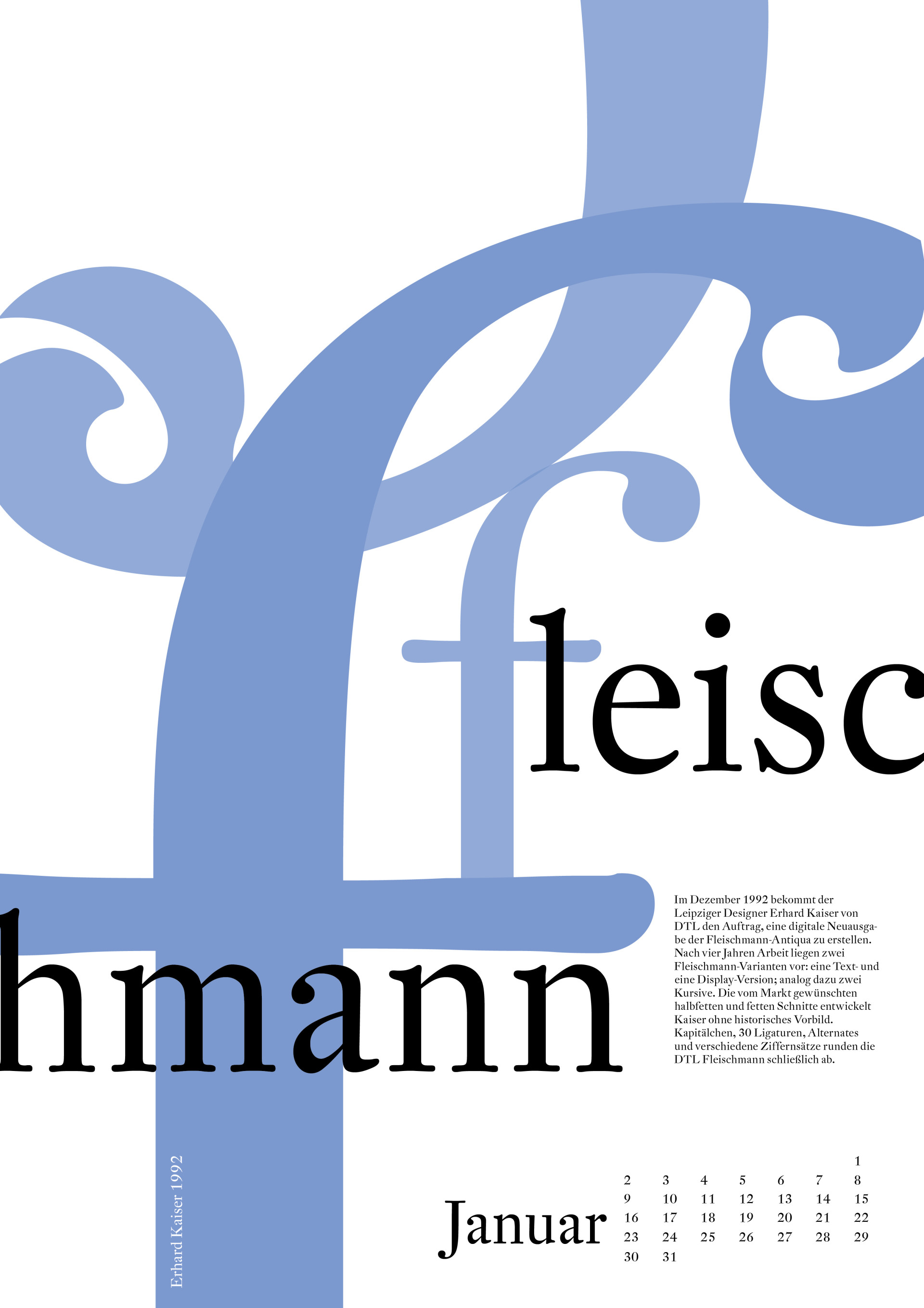 Fleischmann Kalenderblatt ()