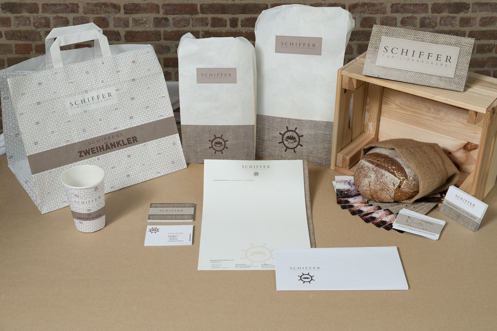 Bäckerei Schiffer – Corporate Design ()