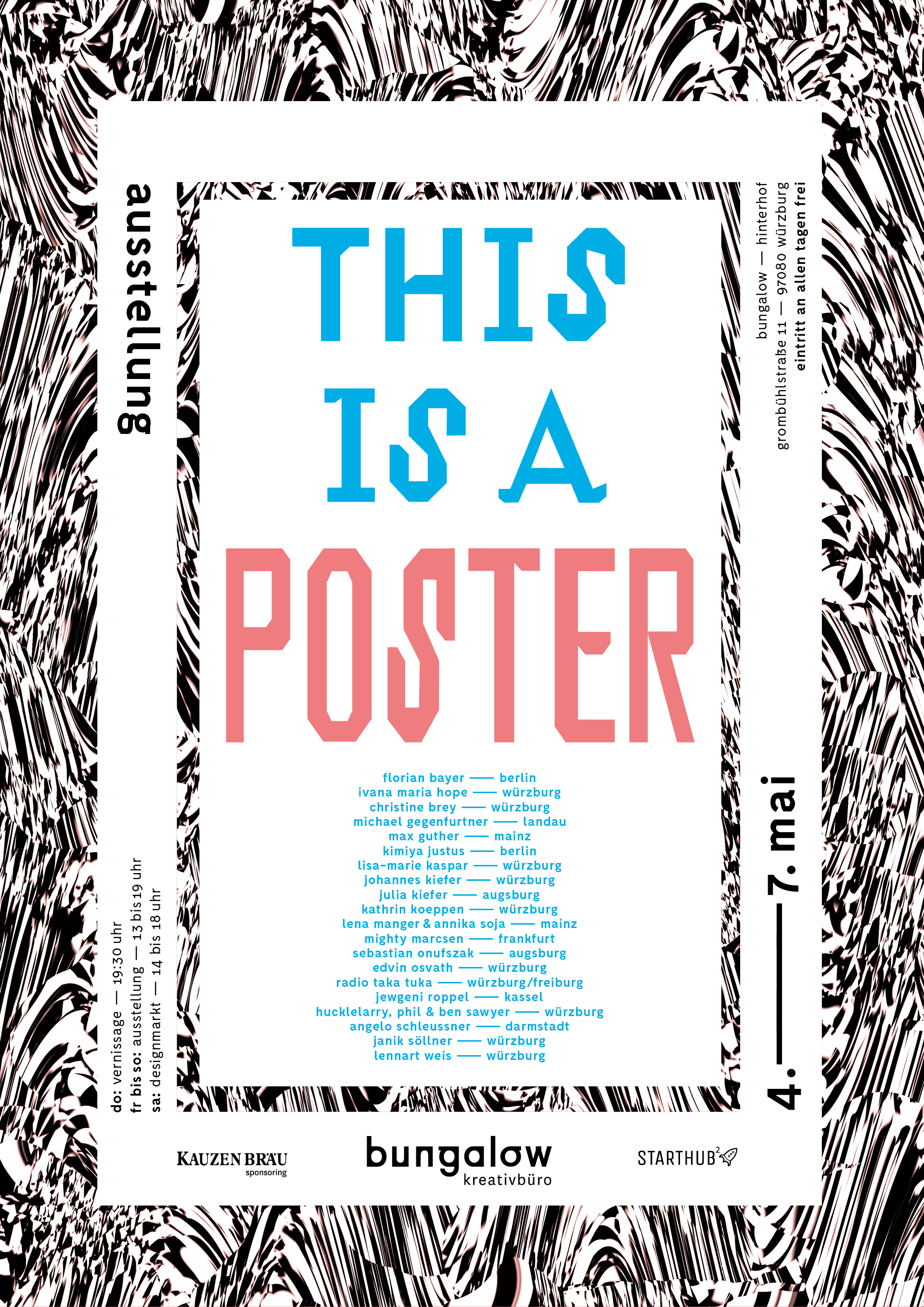 »This is a poster« — Ausstellung ()