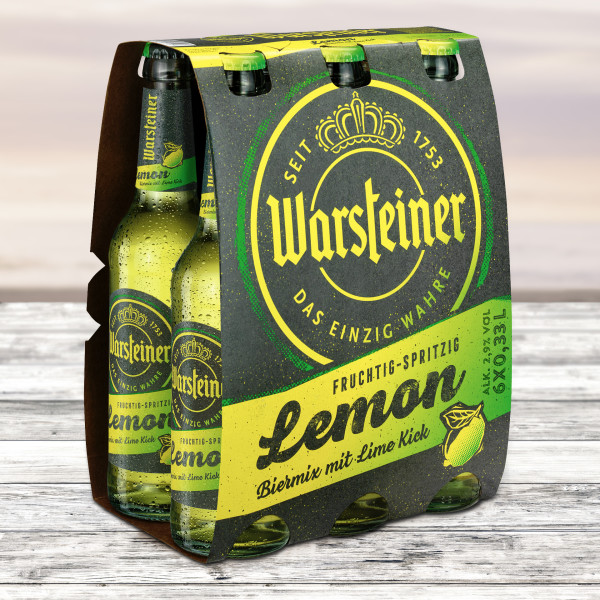 Warsteiner Lemon Biermix und Warsteiner Redesign (2)