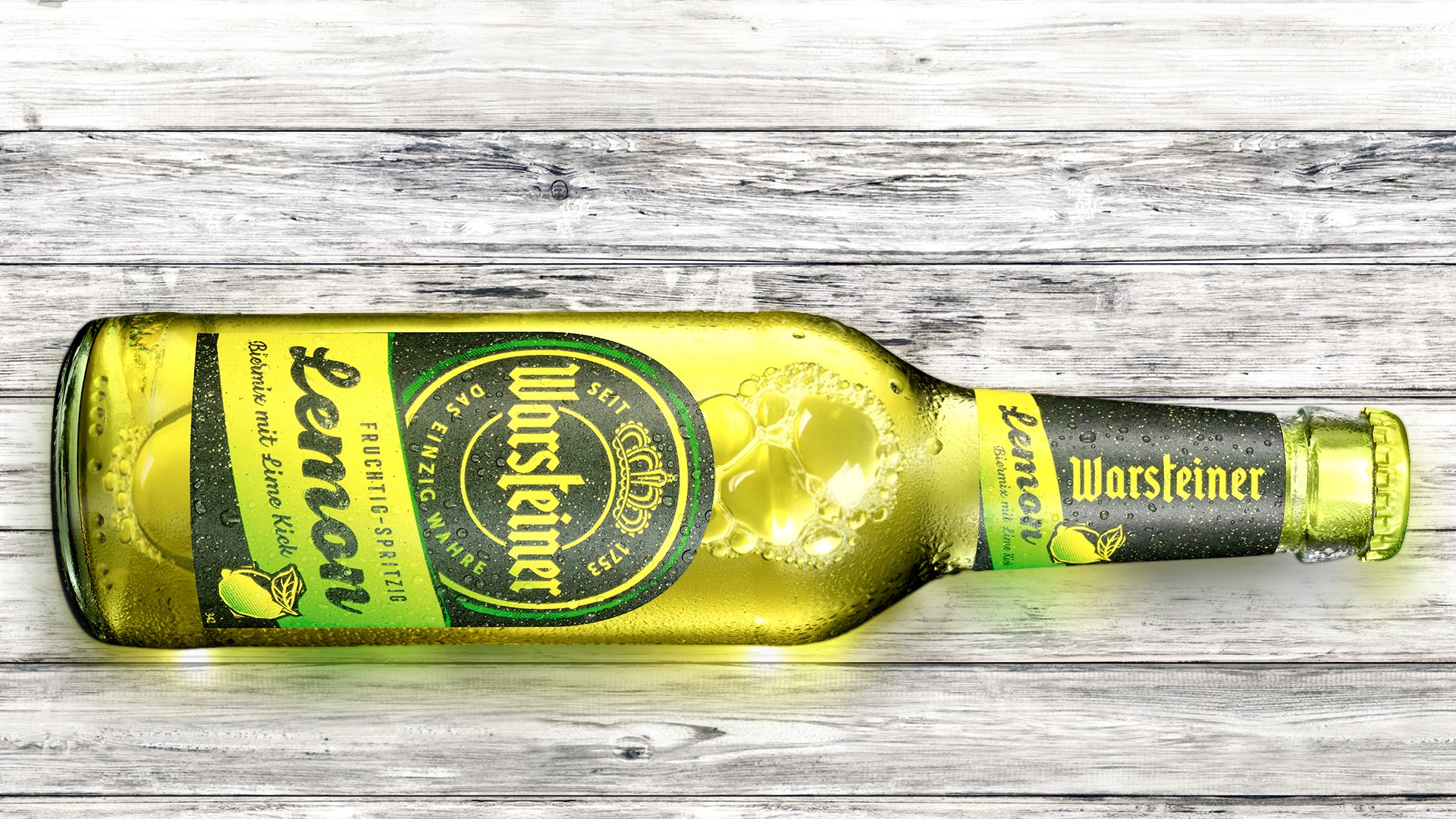 Warsteiner Lemon Biermix und Warsteiner Redesign (1)