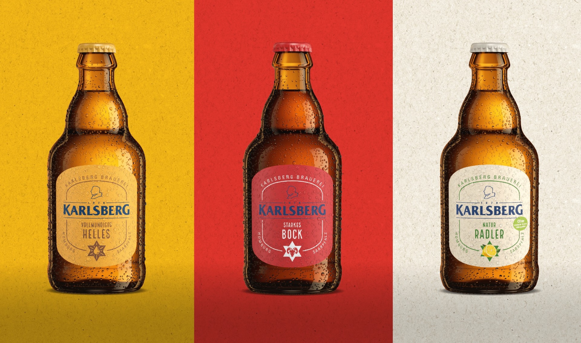 Packaging/Marken Relaunch Karlsberg Brauerei ()