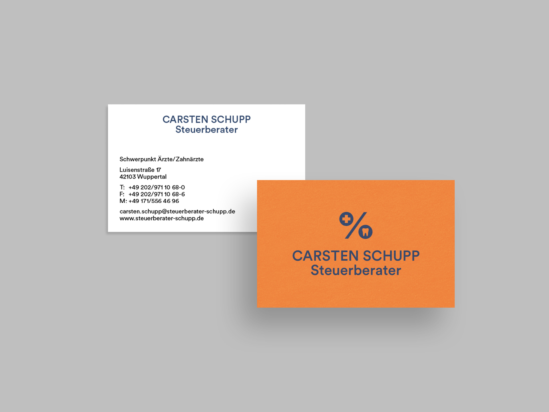 Corporate Design für den Steuerberater Carsten Schupp (2)