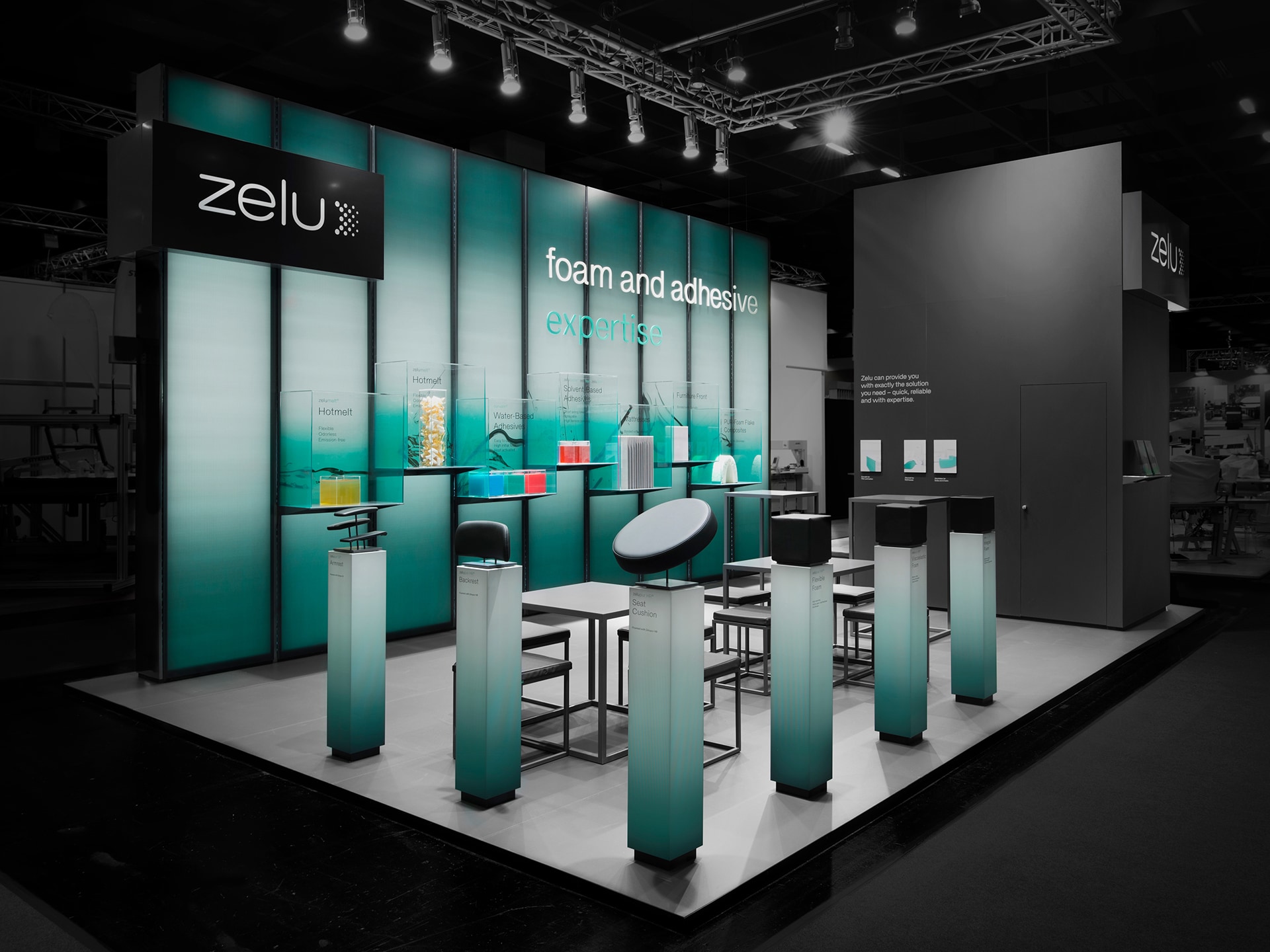 Zelu Chemie – Messestand ()