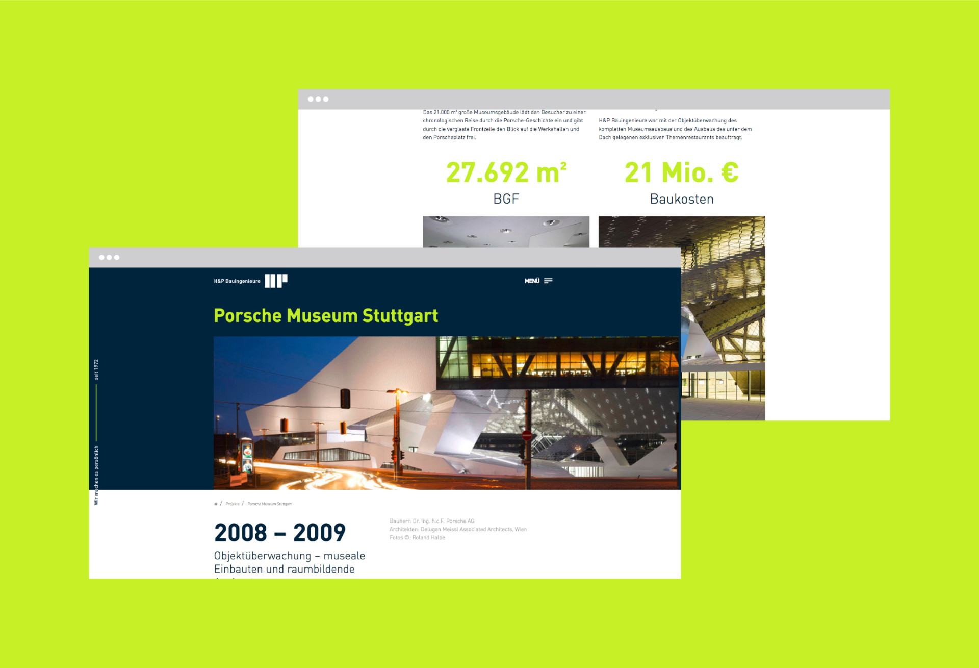 H&P Bauingenieure – Website Relaunch (2)