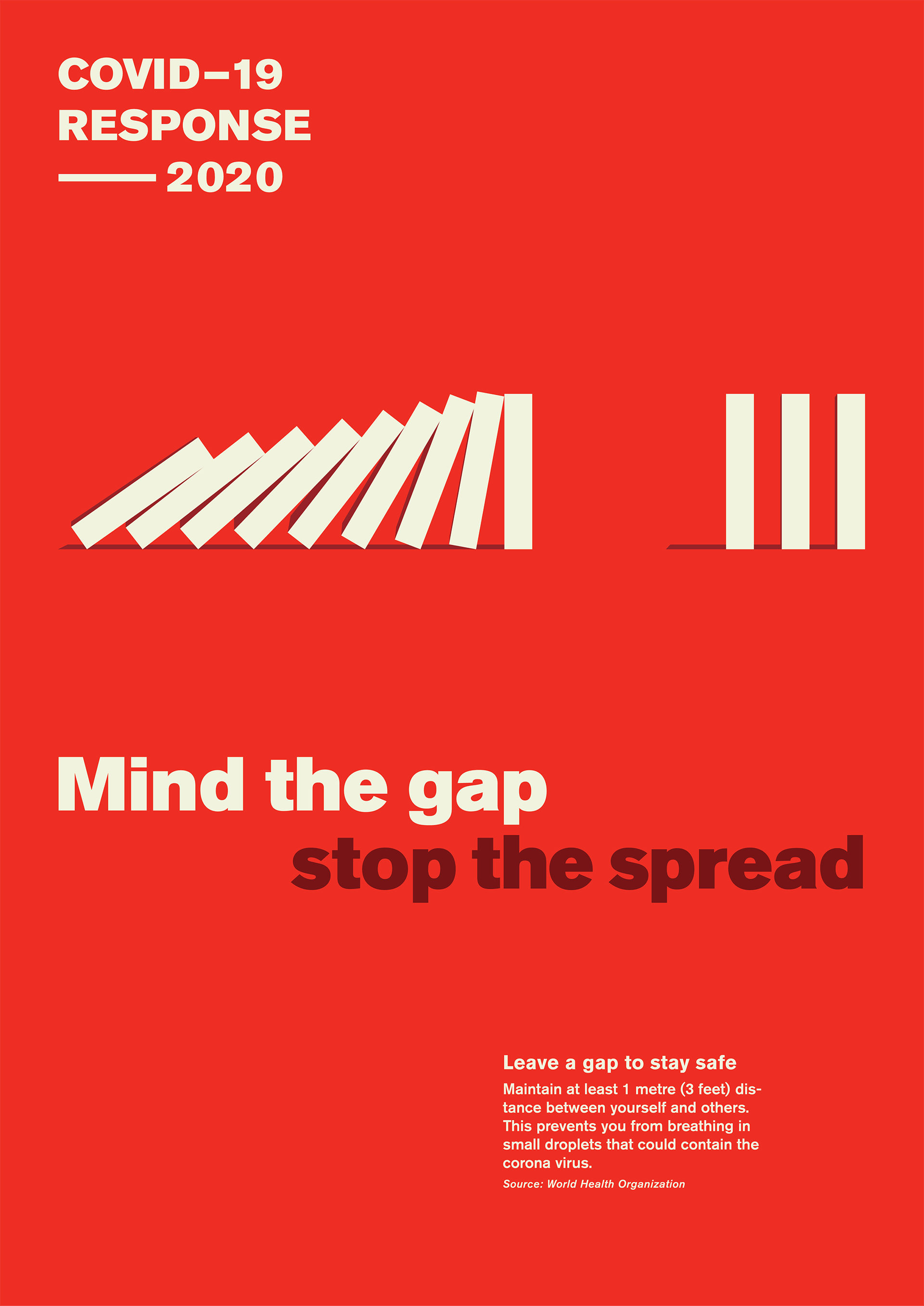 Mind the gap — stop the spread ()