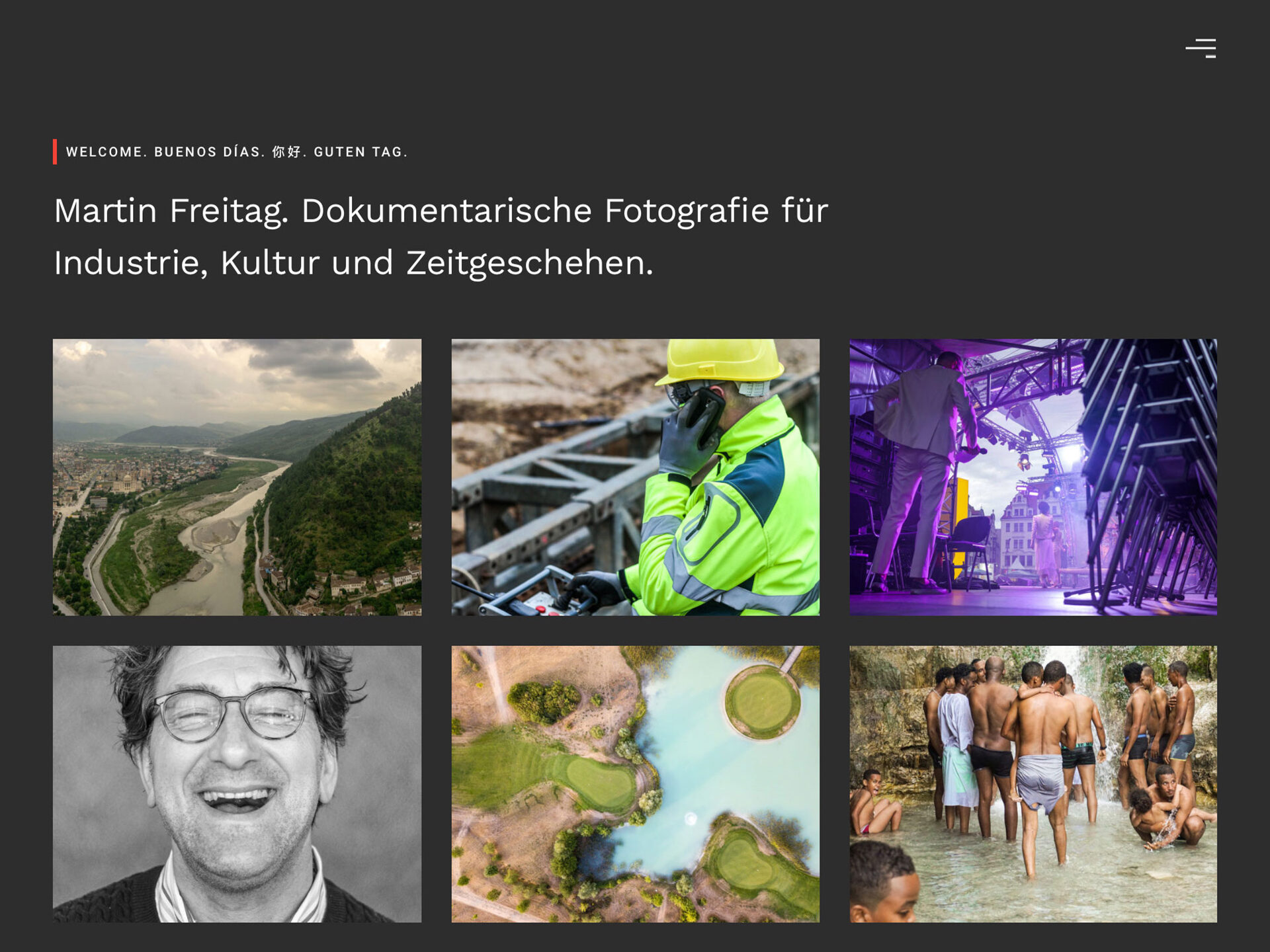 Martin Freitag. Dokumentarische Fotografie für Industrie, Kultur und Zeitgeschehen. ()