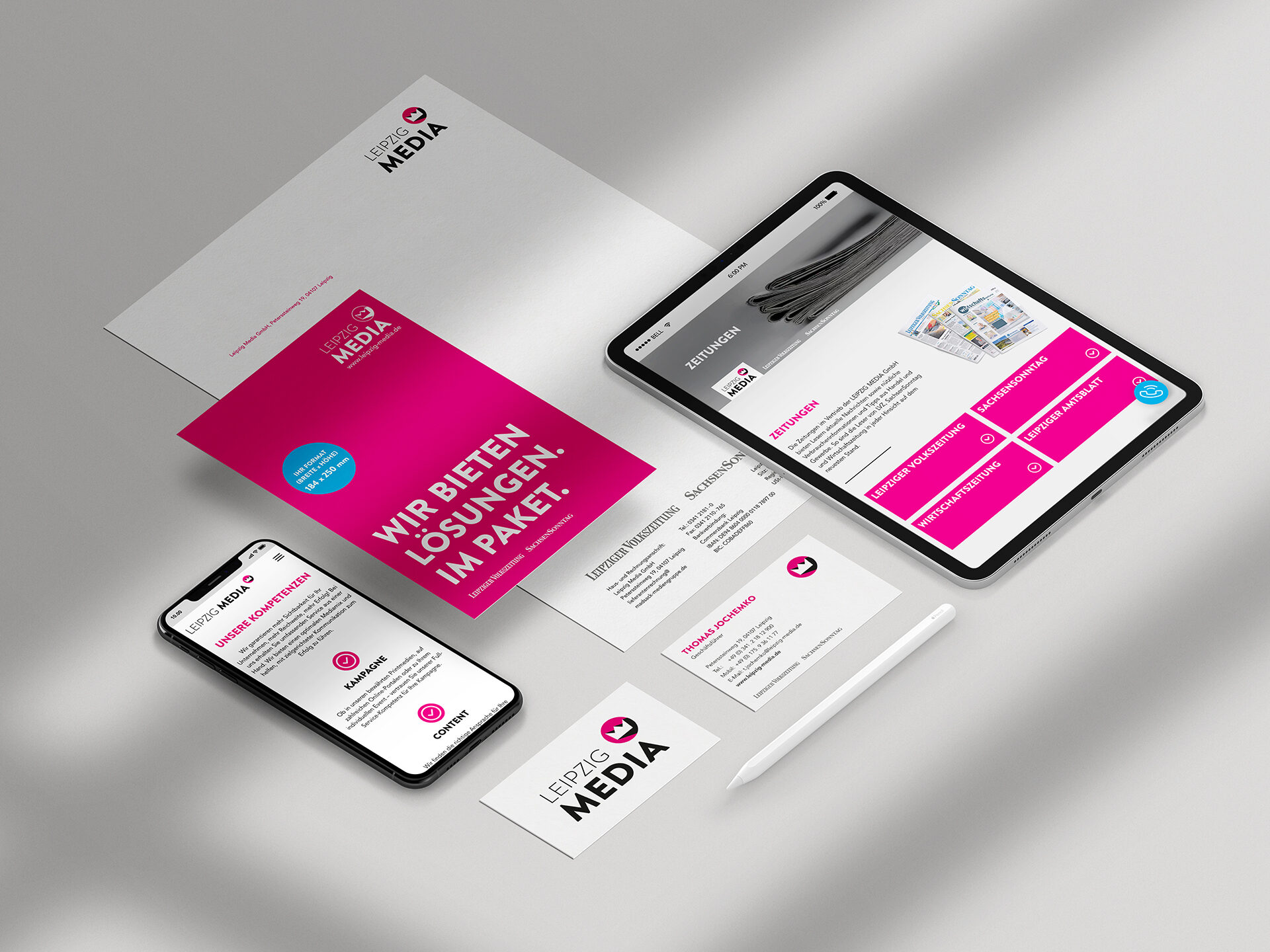 Corporate Design – Leipzig Media ()