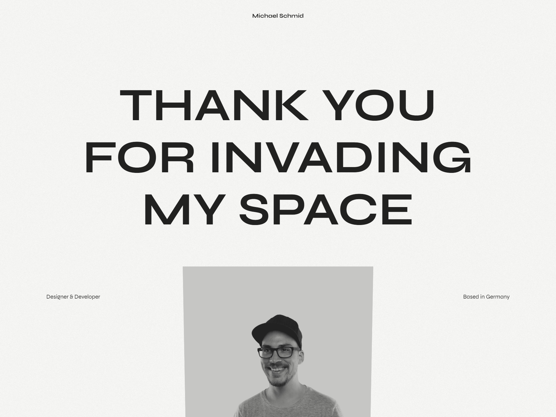 Michael Schmid – German Digital Designer & Web Developer ()