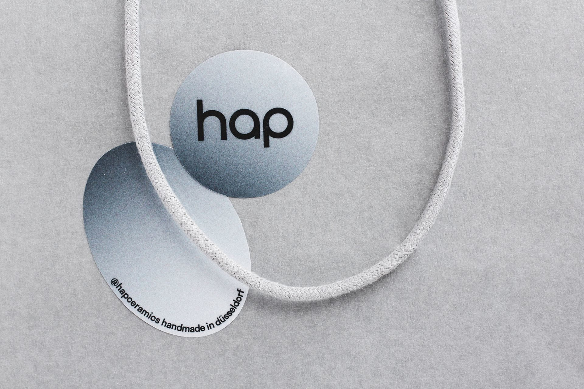 Hap – Erscheinungsbild für ein Keramiklabel (12)