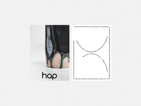 Hap – Erscheinungsbild für ein Keramiklabel (14)