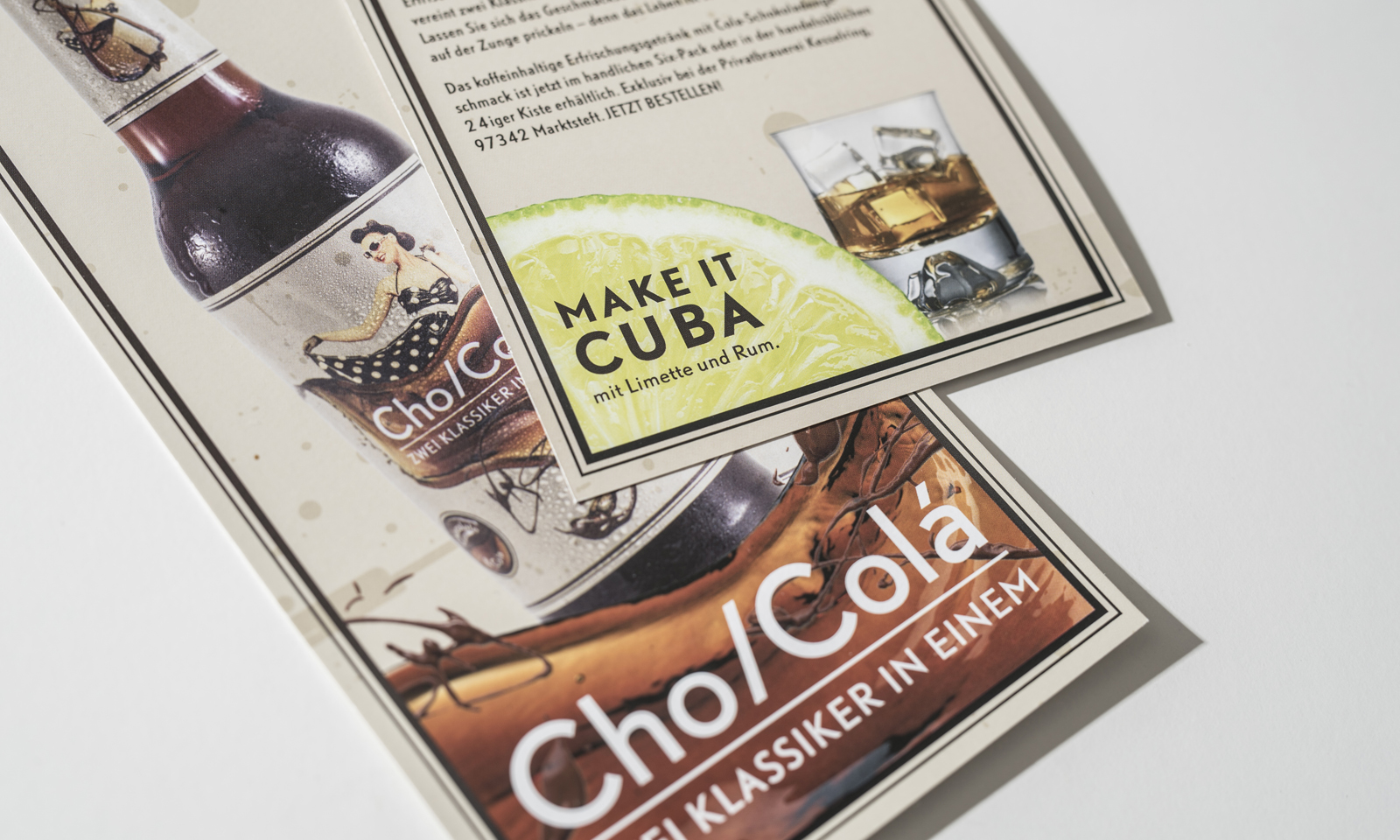 Cho/colá – die Cola mit dem Schoko-Tick. (5)
